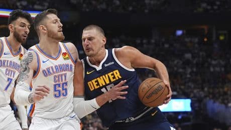 Los Thunder desesperan otra vez a Jokic para empatar la serie en Denver