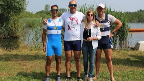 <p>Canottaggio: bellissima giornata a Candia e grandi sfide remiere</p>