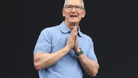 Tim Cook is in a shopping mood