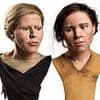 Hyperrealistic reconstructions reveal the faces of the Stone Age sisters who may have been victims of human sacrifice 6,000 years ago