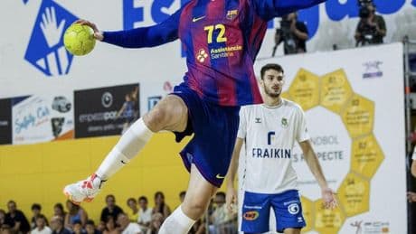 El Barça no da opción al Granollers y se apunta la Supercopa de Catalunya (38-25)