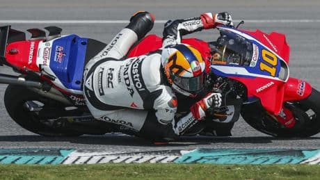 Fuerte caída y graves lesiones de Luca Marini