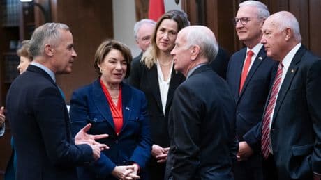 Senators go to Canada to meet PM Carney, smooth Trump tariff, 51st-state tensions