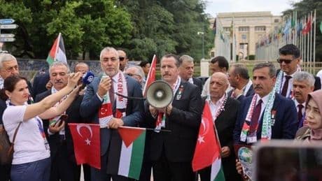 Bakan Işıkhan’dan Cenevre'de Filistin'e destek