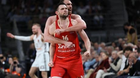 El Olympiacos certifica su presencia en Abu Dabi pese a la garra del Real Madrid