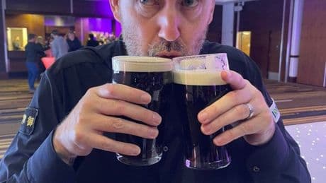 Mark Williams downs Guinness and shots until early hours of morning after World Snooker Championship final defeat