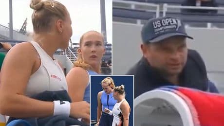 US Open tennis star, 18, left creeped out by man trying to get her attention in latest bizarre fan behavior