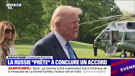 Guerre en Ukraine: Donald Trump espère "qu'il y aura des accords" entre la Russie et l'Ukraine