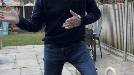 We thought Dad was just dehydrated when he collapsed in the garden and ‘died’ – then the unbelievable happened