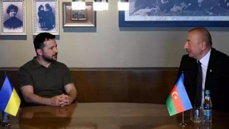 Zelenskiy'den Azerbaycan'a teşekkür mesajı