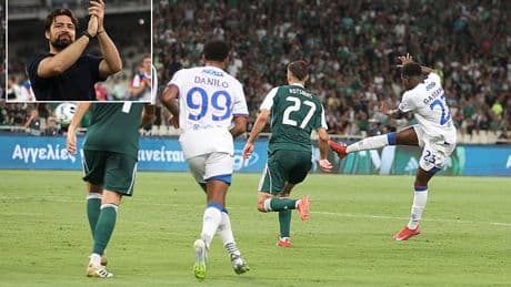 Panathinaikos 1 Rangers 1 (Rangers win 3-1 on aggregate): New boss Martin survives baptism of fire