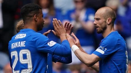 Rangers 4 Aberdeen 0: Thumping win ends Ibrox winless run