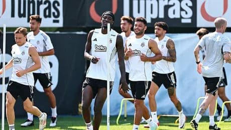 Beşiktaş, Shakhtar Donetsk maçı hazırlıklarına devam etti