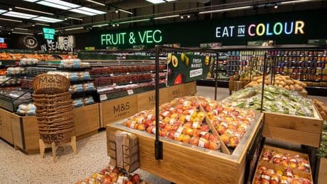Groceries returning to M&S shops after cyber attack left some shelves empty