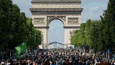 Frankreich gedenkt des Endes des Zweiten Weltkriegs