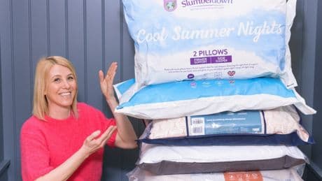 I tried high street pillows – the £4 supermarket winner helps give you a great night’s sleep