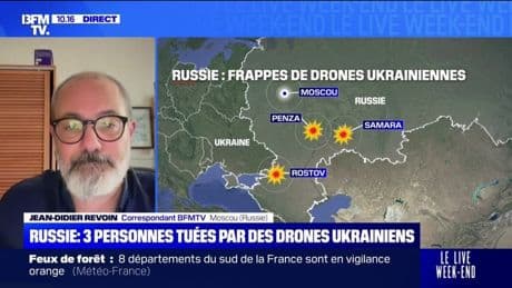 Guerre en Ukraine: trois morts en Russie dans des frappes de drones ukrainiennes