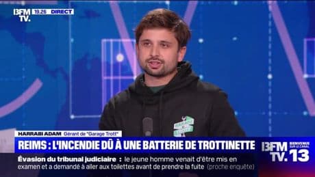 Reims : l'incendie dû à une batterie de trottinette - 07/06