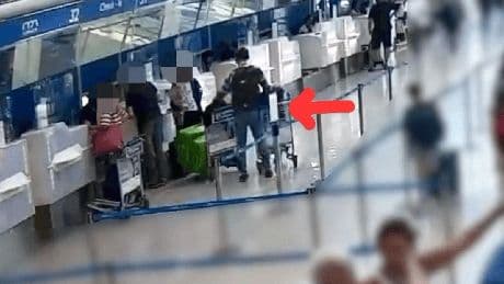 Rom: Dreister Dieb schnappt Koffer am Flughafen Check-in
