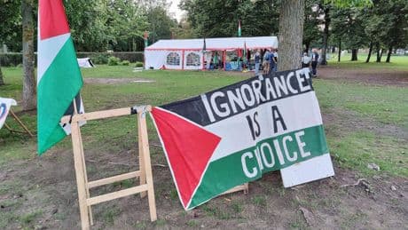 Berlin: Palästina-Protestcamp am Kanzleramt löst sich auf