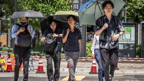 Tokyo enregistre un record de 10 jours consécutifs à 35°C ou plus, une première depuis 1875