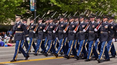 Trump plans for massive military parade on his birthday revealed – with 7,000 troops, 50 choppers & 150 vehicles