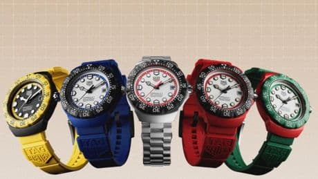 Tag Heuer reaviva su colección más legendaria y se encarama en la pole position de Montmeló