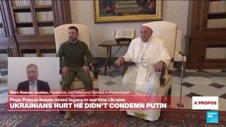 Ukraine's Catholics express hurt over late Pope's war stance