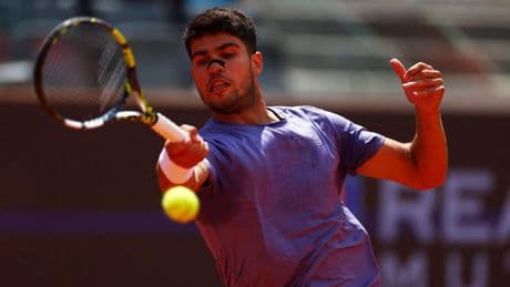 Alcaraz despeja sus dudas y arrolla a Lajovic en su estreno en el Masters 1.000 de Roma
