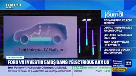 Ford va investir cinq milliards de dollars dans l'électrique aux États-Unis