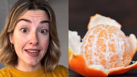 Cristina Lora, dietista: "Las hebras blancas de la mandarina se llaman albedo y es la parte más saludable de esta fruta"