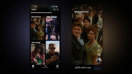 Cambios en Netflix: así es la nueva ‘app’ con una interfaz al estilo TikTok
