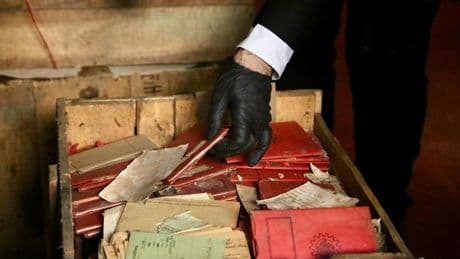 A trove of forgotten Nazi documents is found in Argentina's Supreme Court basement
