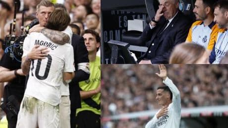 Y de repente, Kroos: el abrazo que puso la piel de gallina al Bernabéu