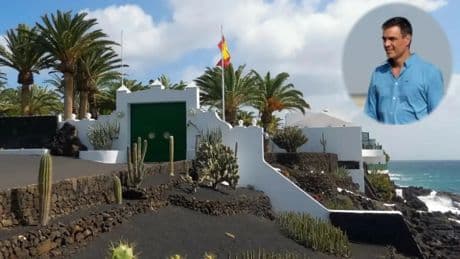 Pedro Sánchez llega a Lanzarote para veranear un año más con su familia en La Mareta