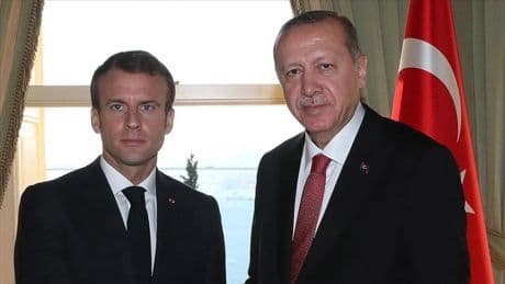 Erdoğan'dan Macron'a 'Filistin' telefonu