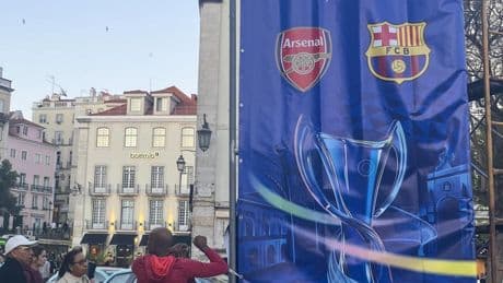 Lisboa se viste ya de la final de la Champions femenina Arsenal-Barcelona