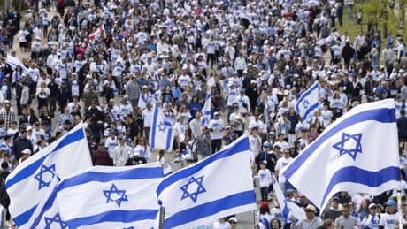 ‘It feels so good’: Toronto's Walk with Israel breaks record with 56,000 participants