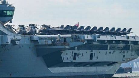 HMS Prince of Wales leads world's biggest naval fleet after Russia's huge drills