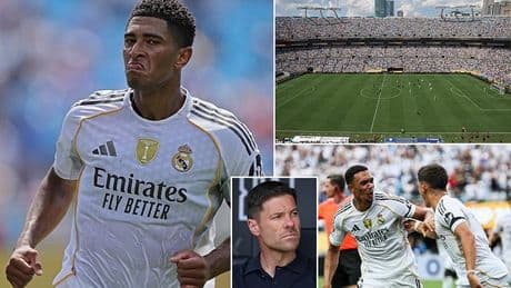Jude Bellingham claims Club World Cup pitches in the US 'aren't great at all' and are 'tough on the knees' as Real Madrid star calls for protection for players one year out from World Cup