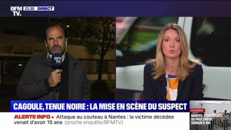 Cagoule, tenue noire : la mise en scène du suspect - 24/04