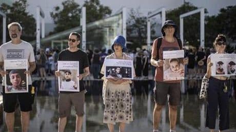 Tel Aviv’de Gazze soykırımına karşı protesto: İsrailli olmaktan utanıyorum