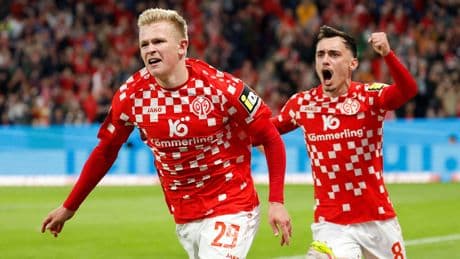 1:1 zu wenig für Europa? - Trotzdem Note 2 für 4 Mainz-Stars