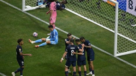 Aplastamiento y compasión del PSG sobre el Inter Miami para despedir a Messi del Mundial