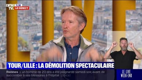 Tour/Lille : la démolition spectactulaire - 20/07