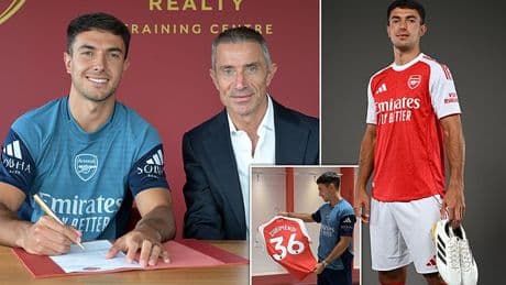 Arsenal CONFIRM £51m signing of Real Sociedad star Martin Zubimendi - as Mikel Arteta finally lands his hands on long-term target ahead of Premier League title charge