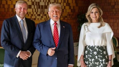 Nato-Gipfel: Trump hin und weg vom niederländischen Königspaar