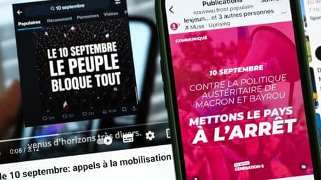 Un peu moins d'un Français sur deux soutient le mouvement du 10 septembre, selon un sondage