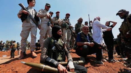 Decomposing bodies pile up on streets after more than 1,000 killed in Syria