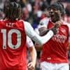 Arsenal's 'scary show of strength' as Madueke shines